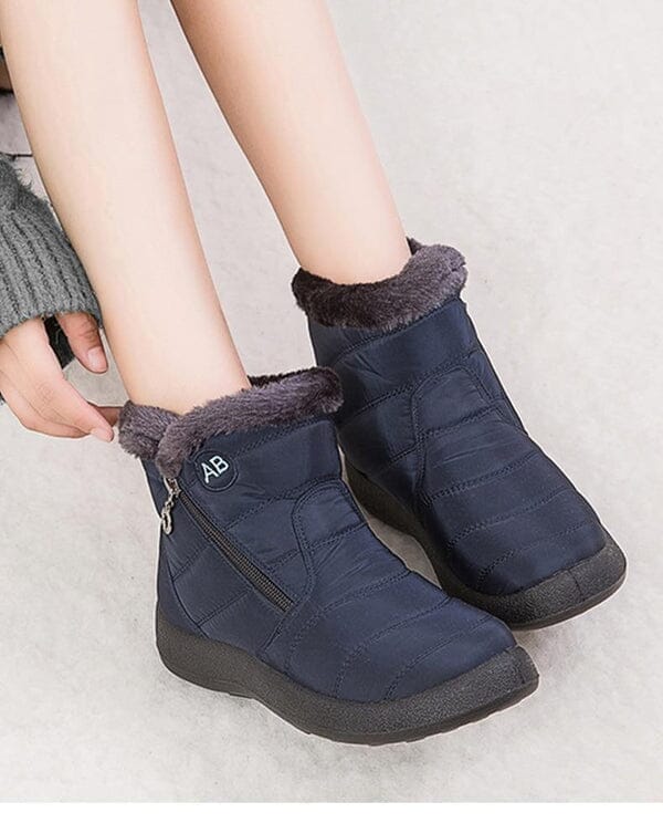 AnneBe - Bota Confort Flex Aveludada Inverno FEMININO - CALÇADOS - BOTA AVELUDADA Dashui