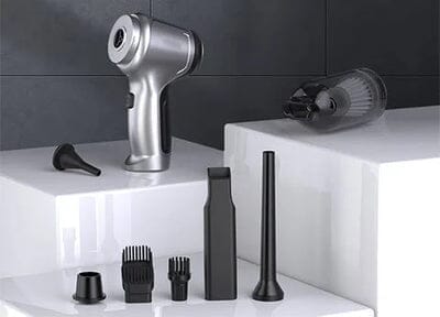 Aspirador de Pó 4 em 1 Pro Max (Prateado) UNISSEX - CASA - ASPIRADOR DE PÓ Dm Stores