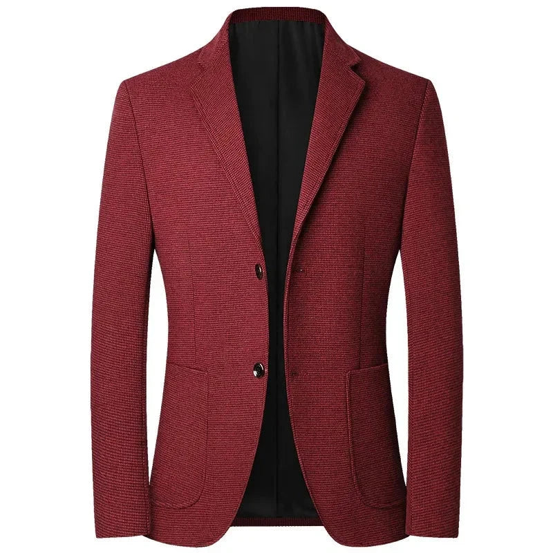 Blazer Masculino Alpha TERNO001 G1 Sr Alpha Vermelho P