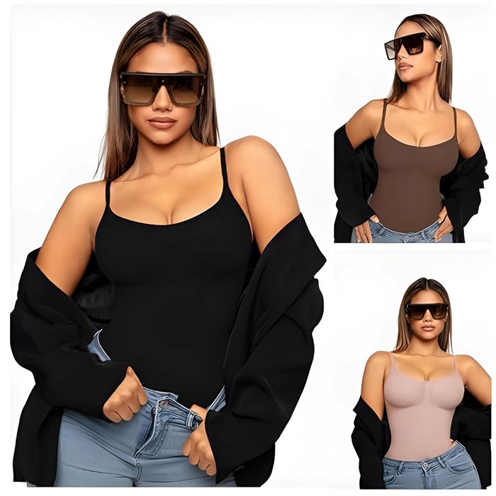 Body Modelador+ Brinde FEMININO - ROUPAS - BODY 1 Dm Stores