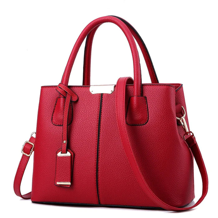 Bolsa De Couro Legítimo Serenity Joias & Acessórios (Bolsa 28) Dm Stores Vermelho