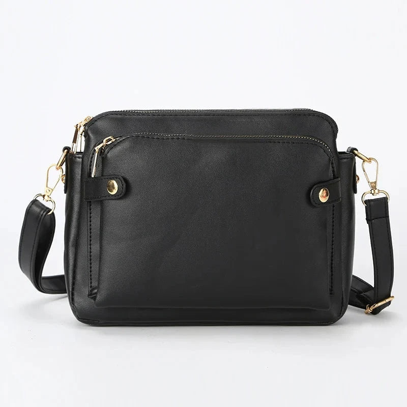 Bolsa Feminina Seul – Organização, Elegância e Praticidade em um Só Lugar! FEMININO - ACESSORIOS - BOLSA 3 Dm Stores Preta
