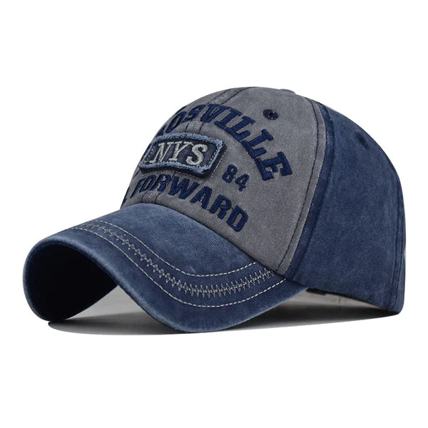Boné de Aba Curva Retro Trucker - BrosVille Joias & Acessórios (Boné 2) Dm Stores Azul