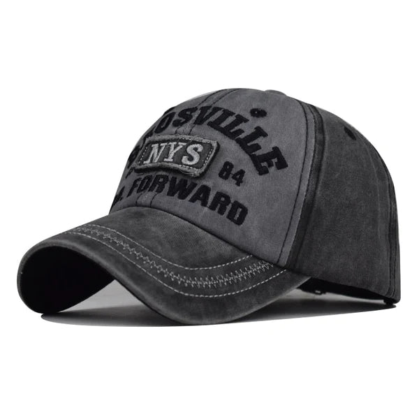Boné de Aba Curva Retro Trucker - BrosVille Joias & Acessórios (Boné 2) Dm Stores Cinza