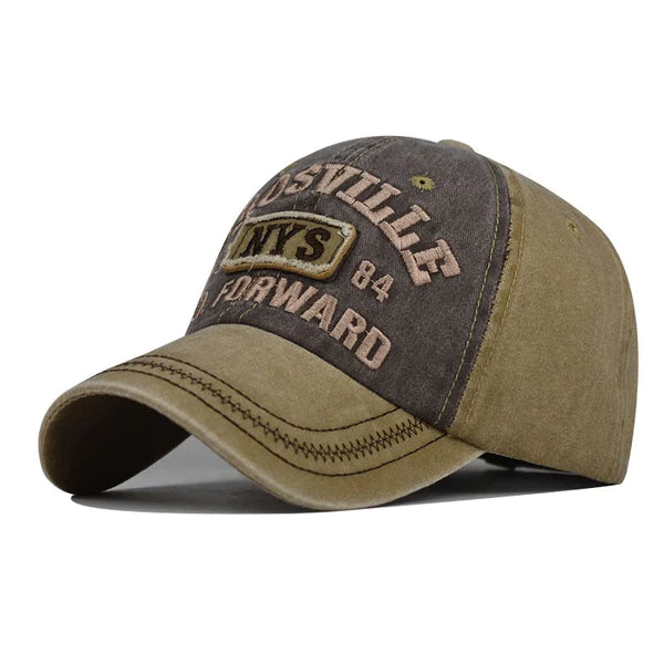 Boné de Aba Curva Retro Trucker - BrosVille Joias & Acessórios (Boné 2) Dm Stores Marrom