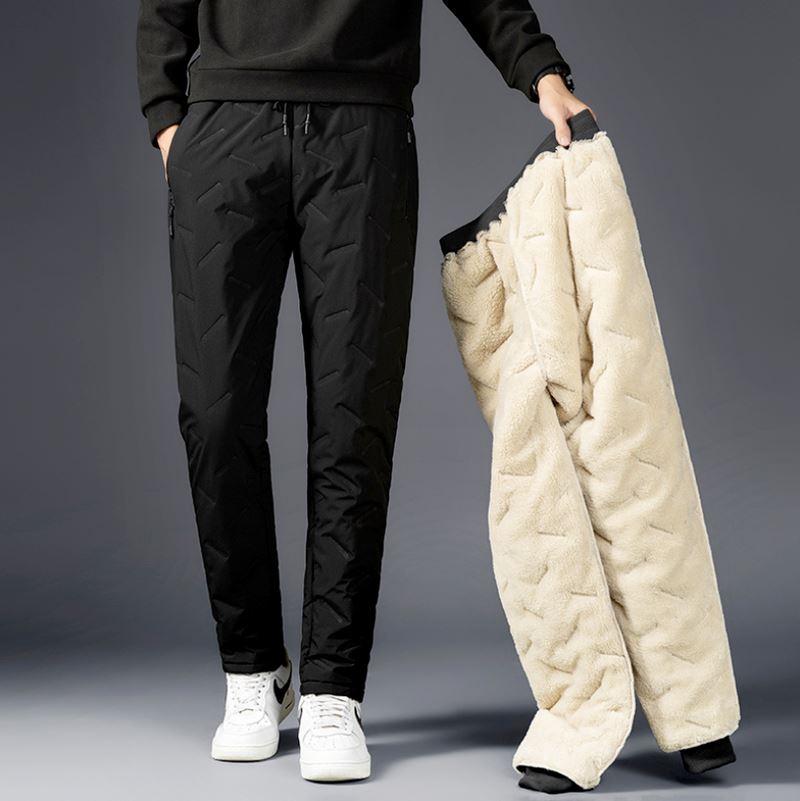 Calça Impermeável com Forro de Lã para o Inverno Perfeito MASCULINO - CALÇA - CALÇA FORRADA Dm Stores Preta 38