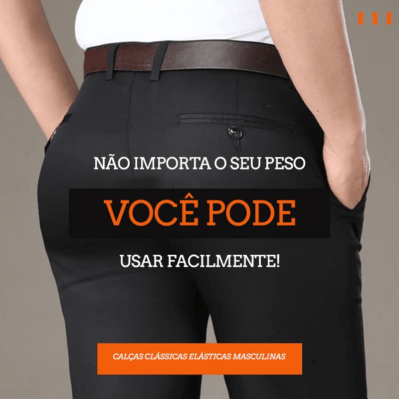 Calça Masculina Gentle Executiva Premium Moda Masculina - 24 A minha loja