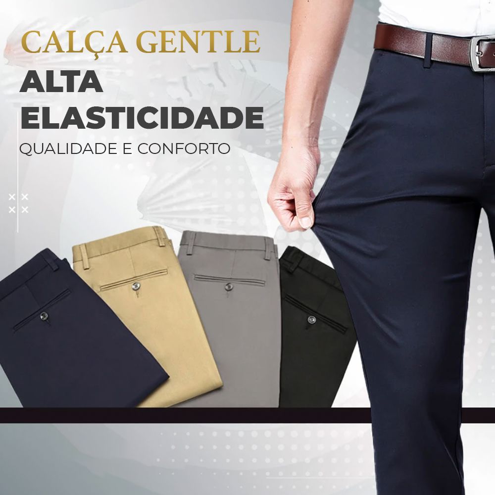 Calça Masculina Gentle Executiva Premium Moda Masculina - 24 A minha loja
