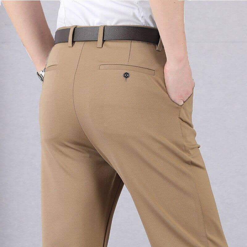 Calça Masculina Gentle Executiva Premium Moda Masculina - 24 A minha loja Bege M