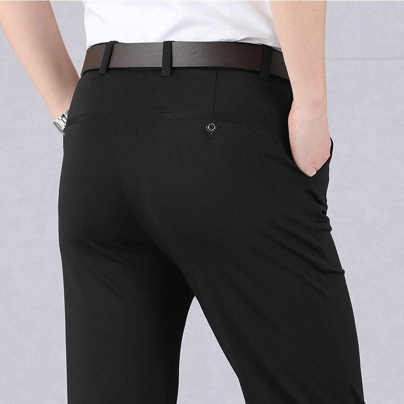 Calça Masculina Gentle Executiva Premium Moda Masculina - 24 A minha loja Preta M