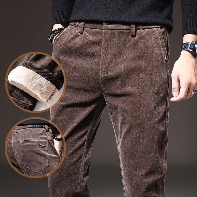 Calça Masculina Térmica de Veludo e Lã - Conforto e Estilo no Inverno Calça Masculina Térmica de Veludo e Lã - Conforto e Estilo no Inverno A minha loja