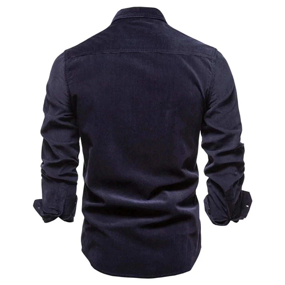 Camisa Masculina Manga Longa Casual CAMISA07 G2 Sr Alpha