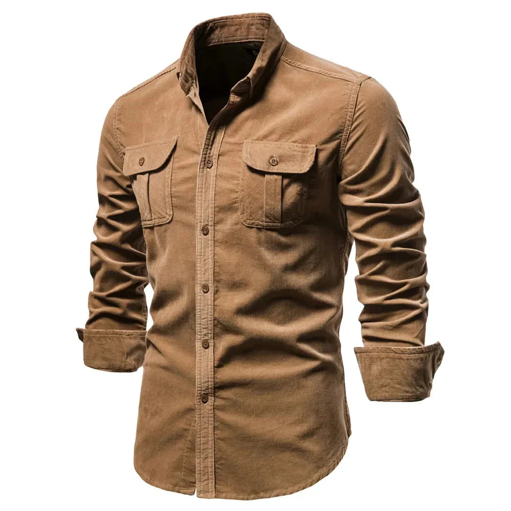 Camisa Masculina Manga Longa Casual CAMISA07 G2 Sr Alpha