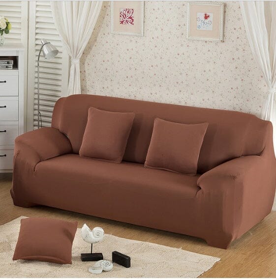 Capa De Sofá EleganceFit Casa e Cozinha - 27 A minha loja Marrom 1 Lugar 90 a 140cm