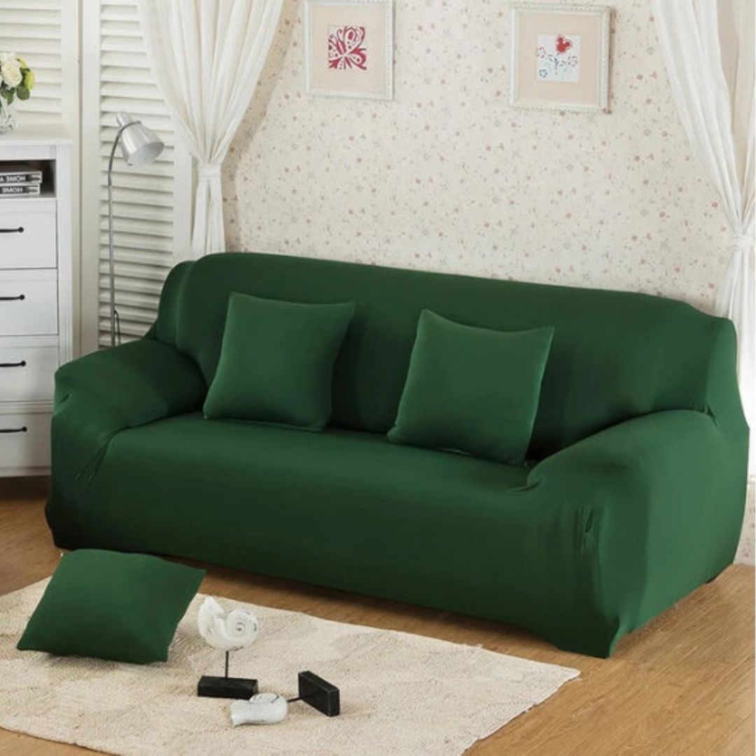 Capa De Sofá EleganceFit Casa e Cozinha - 27 A minha loja Verde 1 Lugar 90 a 140cm