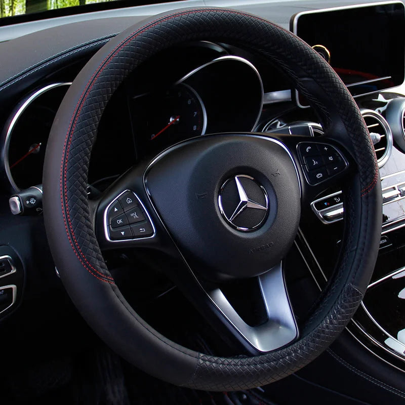 Capa de Volante Universal Acessório automobilistico (Capa para Volante 1 ) Dm Stores Preto