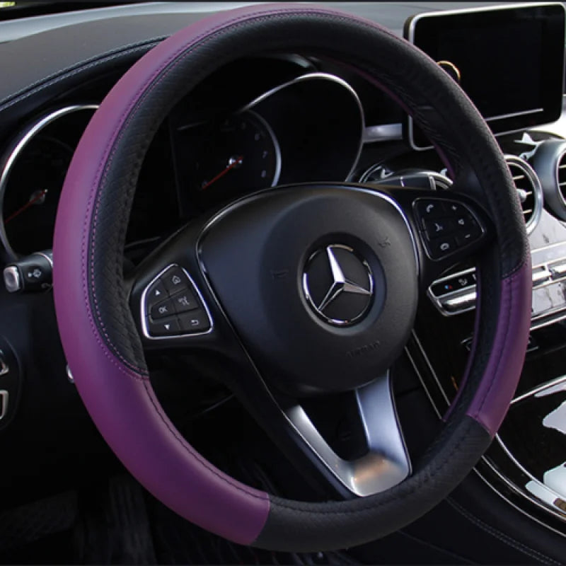 Capa de Volante Universal Acessório automobilistico (Capa para Volante 1 ) Dm Stores Roxo
