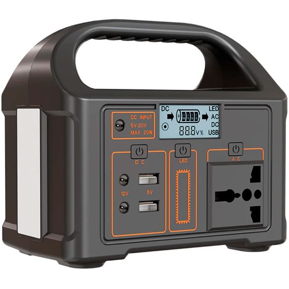 GERADOR DE ENERGIA PORTÁTIL TURBOMAX ORIGINAL UNISSEX - FERRAMENTAS - GERADOR COM PLACA SOLAR Dm Stores 110v