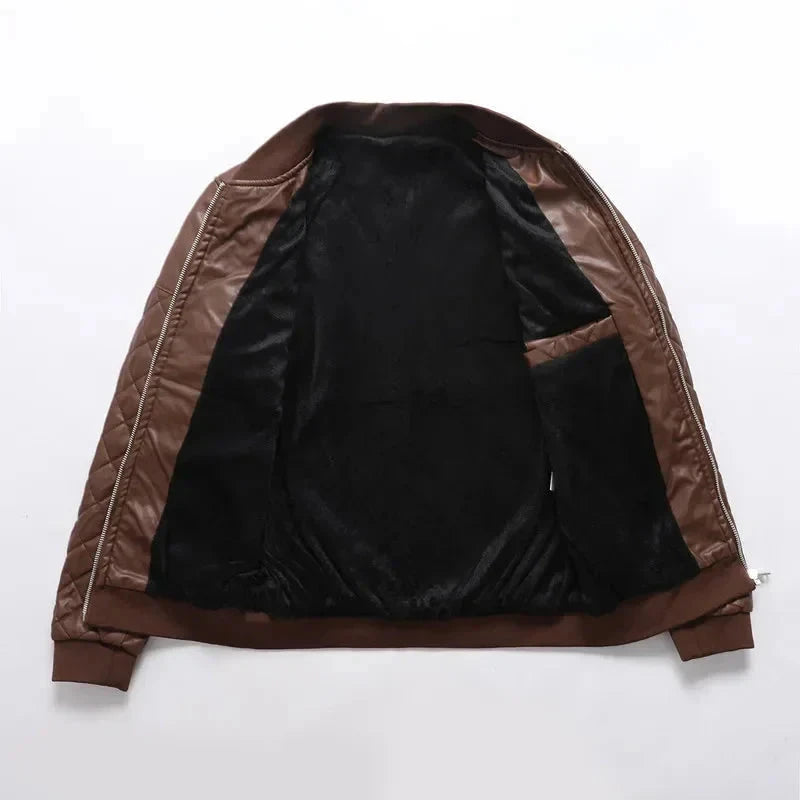 Jaqueta de Couro Masculina Race G1 - JAQUETA03 Sr Alpha