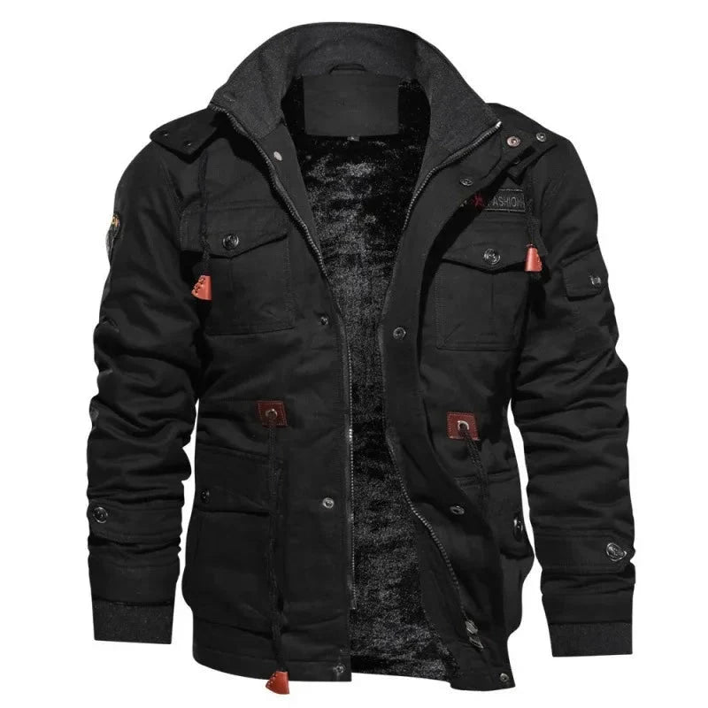 Jaqueta Militar Masculina Alpha G1 - Jaqueta05 Sr Alpha Preto PP - 50-56kg