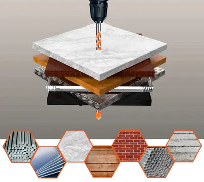 Kit Completo Brocas Diamantada Profissional Ferramentas (Brocas 2) Dm Stores