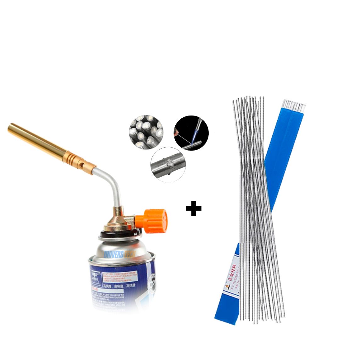 Kit de Solda Profissional PowerMax 4.0 com Maçarico e Brindes Exclusivos Kit de Solda Profissional PowerMax 4.0 com Maçarico e Brindes Exclusivos A minha loja 10 Varetas de Solda + Maçarico
