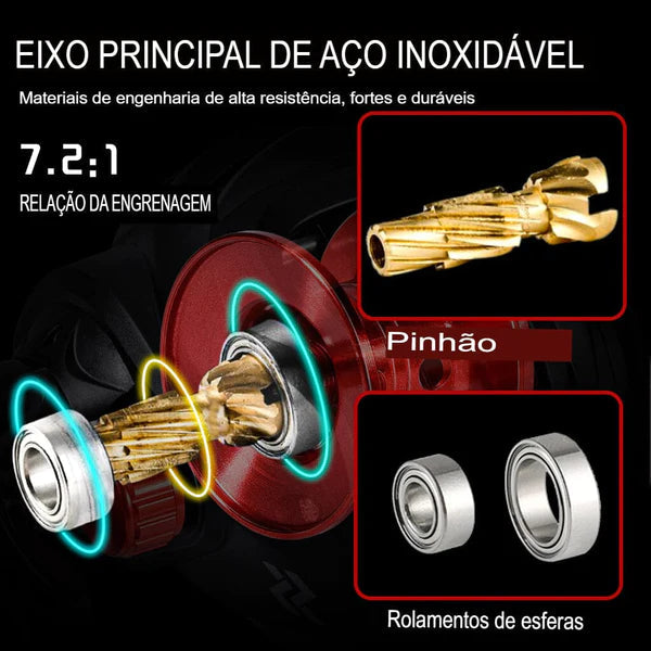 Kit Pesca Premium Completo Pescaria (Kit de Pesca 3) Dm Stores