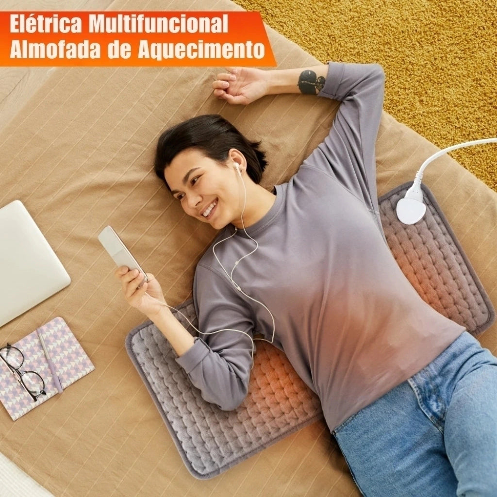 Manta Térmica Para Alívio Da Dor Saude & Beleza (Manta Para Alívio Da Dor1) Dm Stores