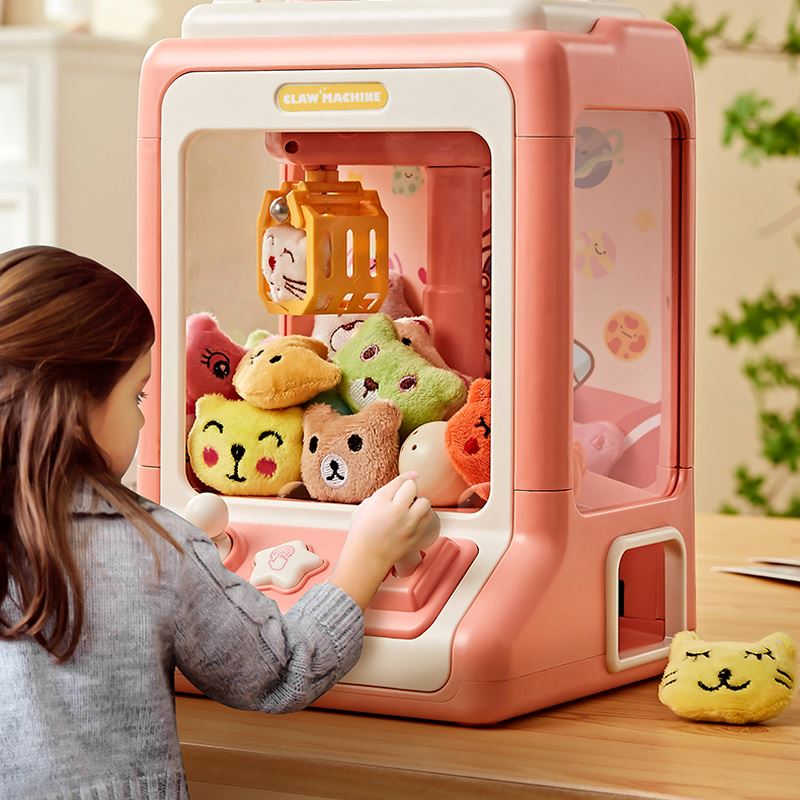 Máquina Automática de Mini Garra para Crianças - Brinquedo Divertido e Interativo de Pegar Bonecos UNISSEX - INFANTIL- MAQUINA DE BRINQUEDO 1 Dm Stores