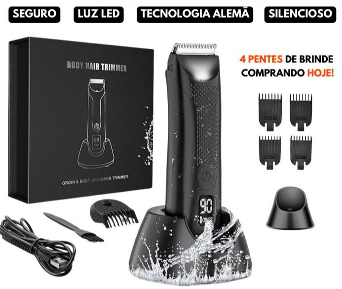 Máquina de Barbear ShavePro Elisya + Brinde MASCULINO - ACESSORIOS - MAQUINA DE BARBEAR 1 Dm Stores