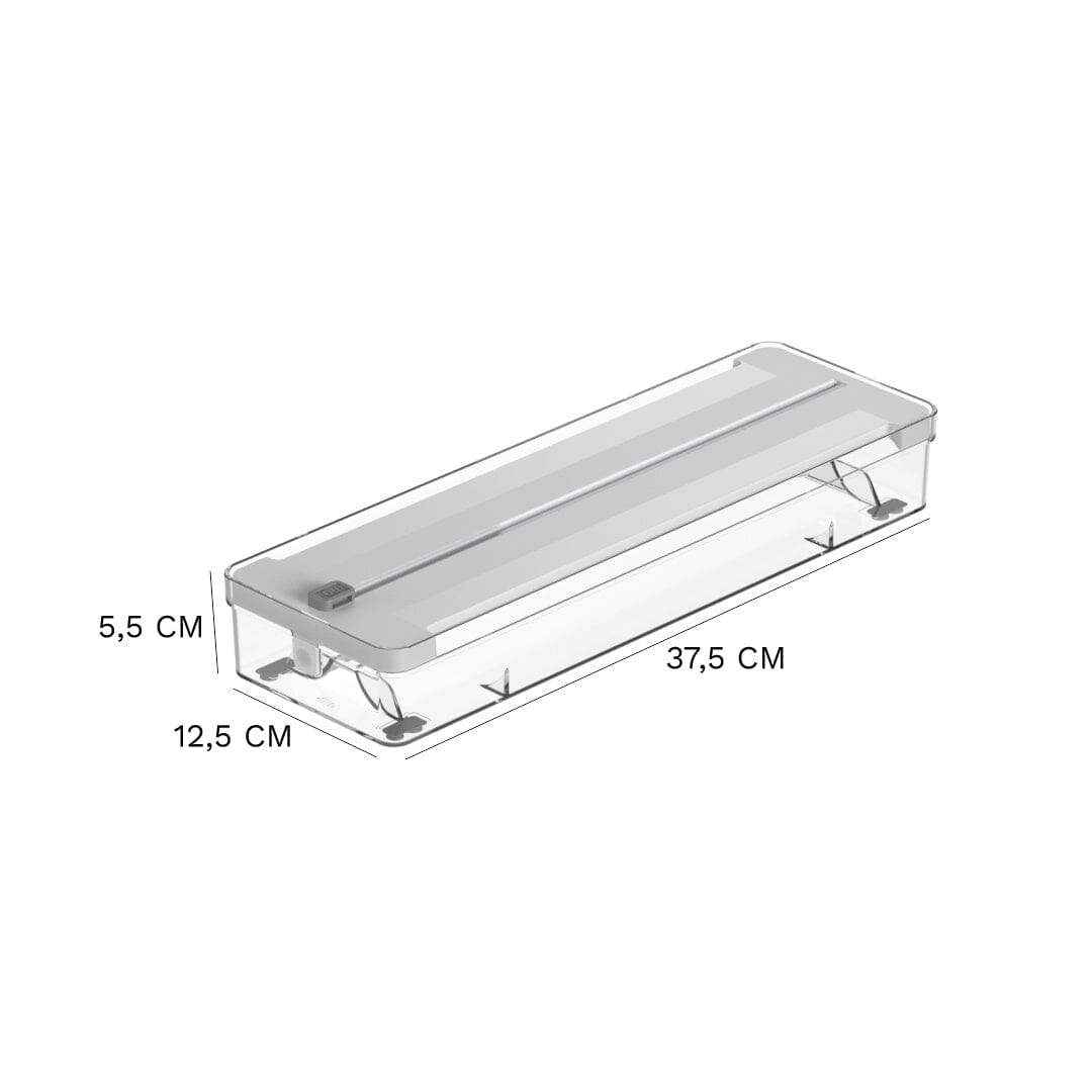 Porta Rolos e Organizador de Gavetas - ClearCut Duo UNISSEX - COZINHA - POSTA ROLOS 1 Dm Stores
