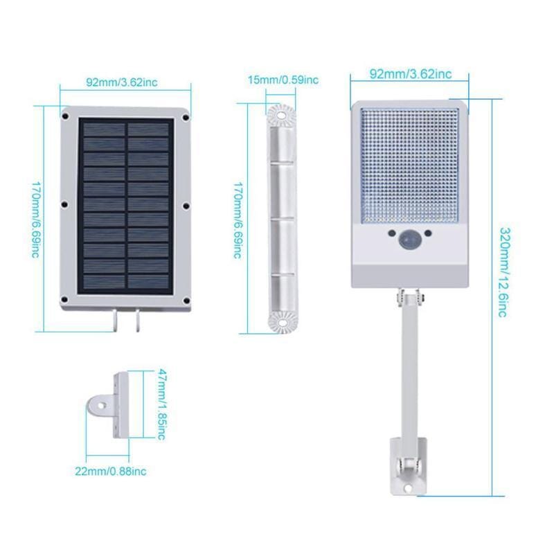 Refletor Solar com Sensor de Movimento ReaverLight Jardim - 02 A minha loja