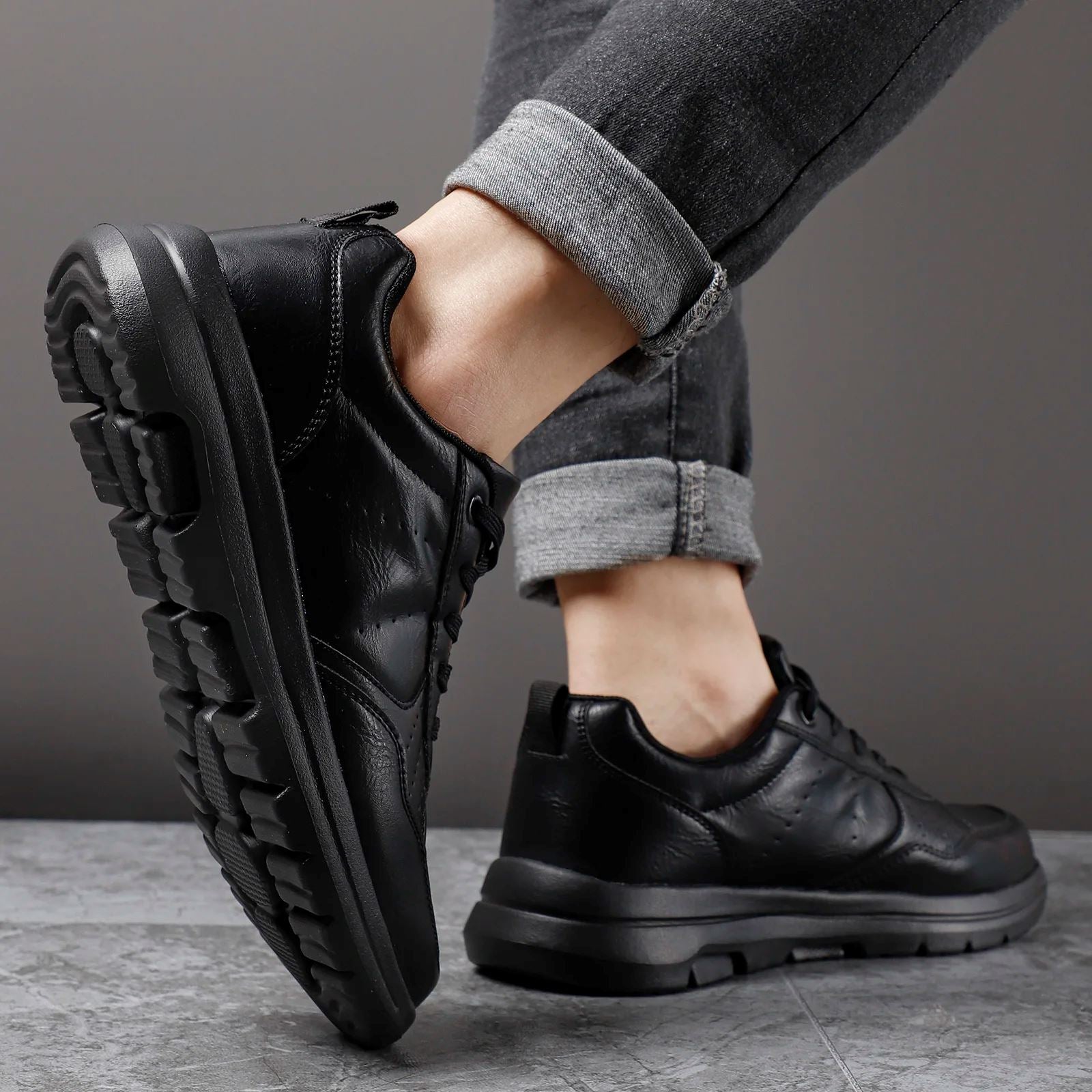 Sapato Mocassim de Couro Macio Masculino MASCULINO - CALÇADOS - BOTA 4 Dm Stores