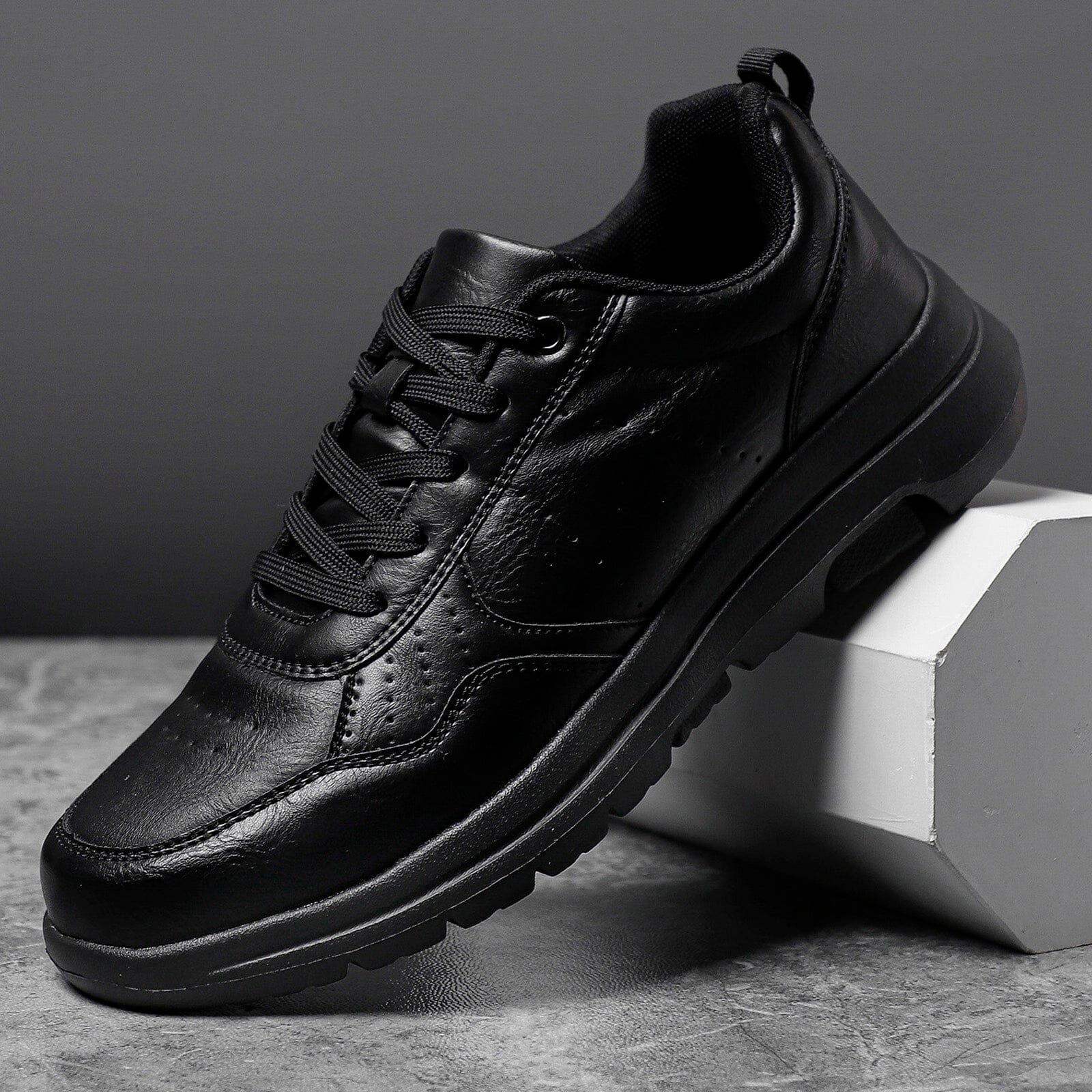 Sapato Mocassim de Couro Macio Masculino MASCULINO - CALÇADOS - BOTA 4 Dm Stores Preto 40