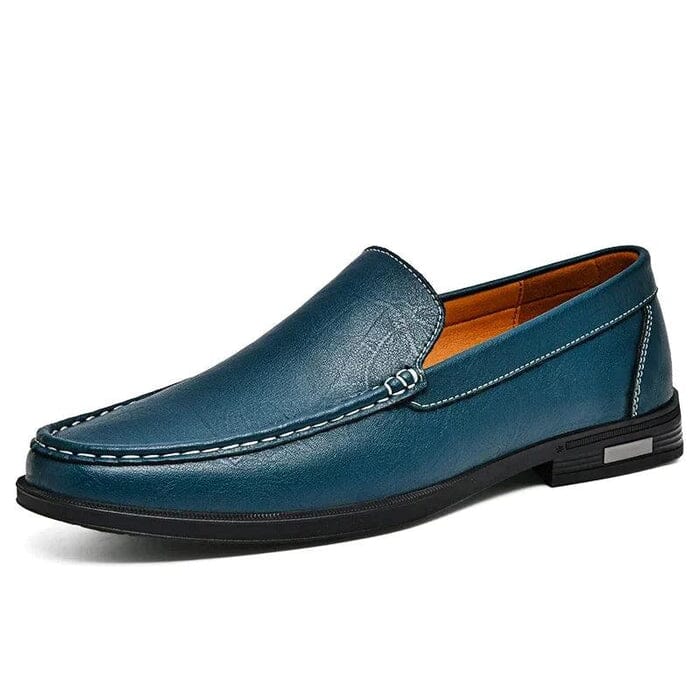 Sapato Mocassim Império Luxo Pheron - Feito de Couro Legítimo! MASCULINO - CALÇADOS - SAPATO 4 Dm Stores Azul 35
