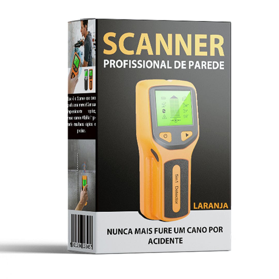 Scanner Profissional de Parede Para Metais Cano PVC Madeira e Fiação Ferramentas - 26 A minha loja Laranja