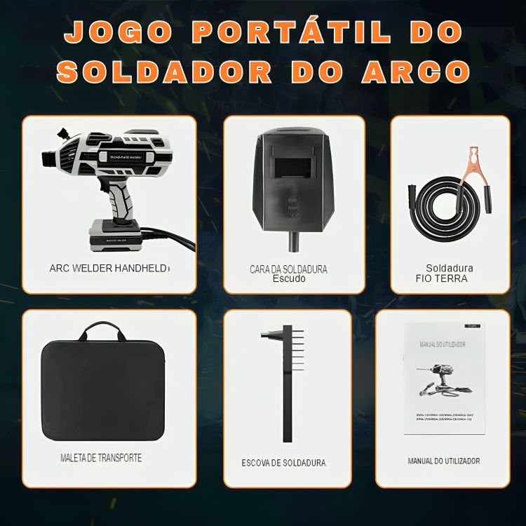 SparkPro™ – Soldador Profissional Portátil 5 em 1 FERRAMENTA - SOLDADOR - PORTÁTIL Dm Stores