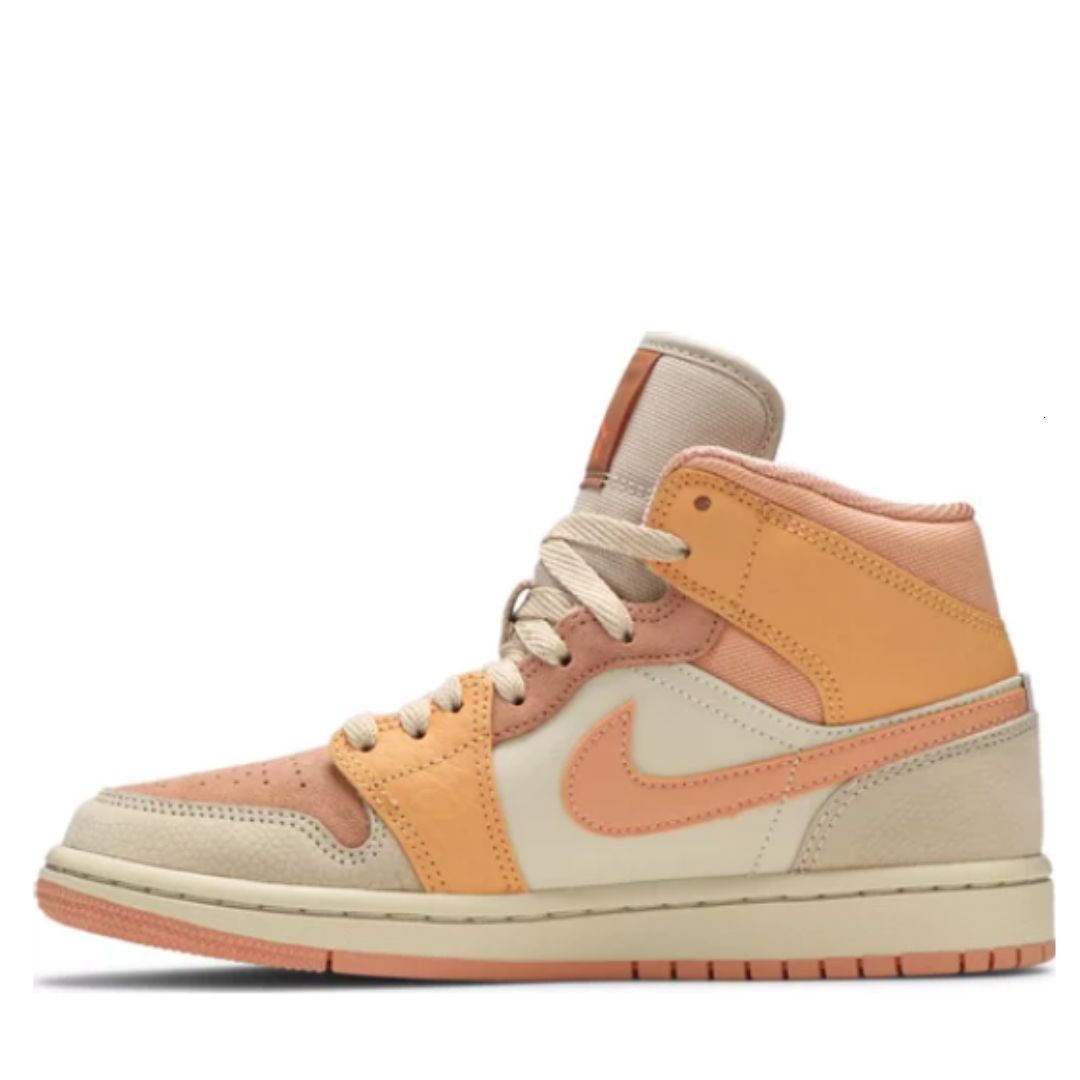 Tênis Air Jordan 1 Mid 'Apricot' Tênis Air Jordan 1 Mid 'Apricot' Dm Stores 34