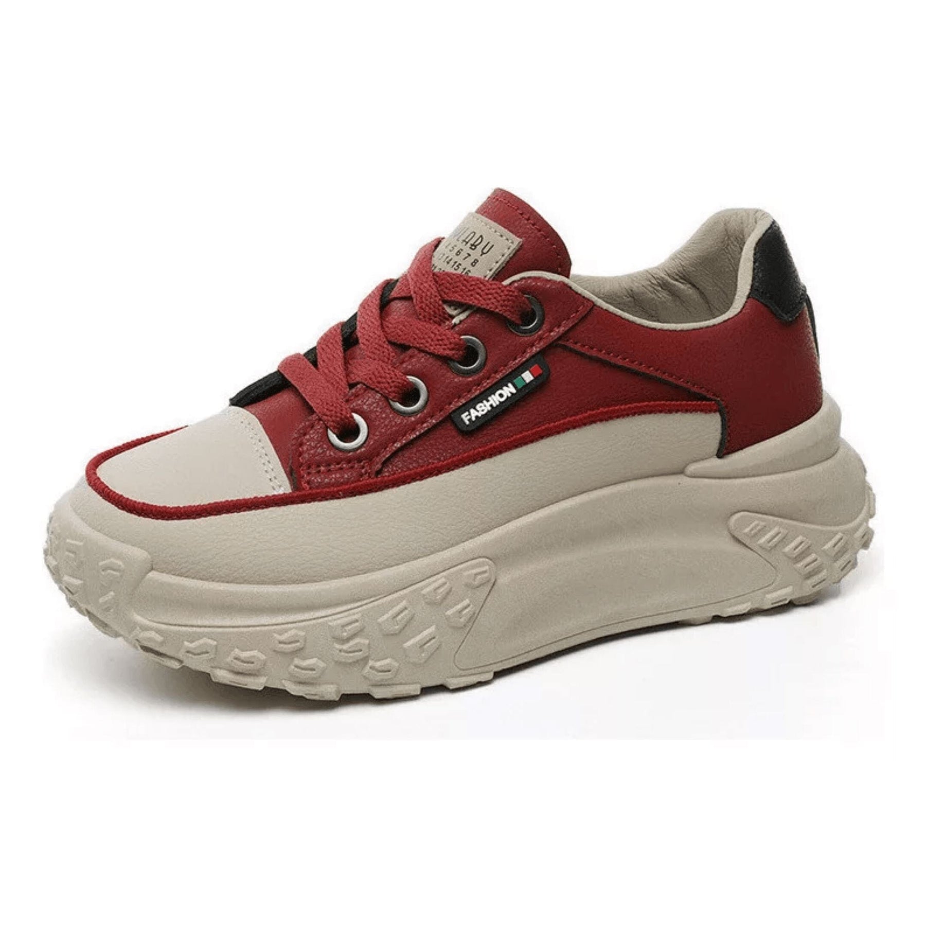 Tênis Feminino Ortopédico ComfortStyle Tênis 11 Soul Sneakers Vermelho 33