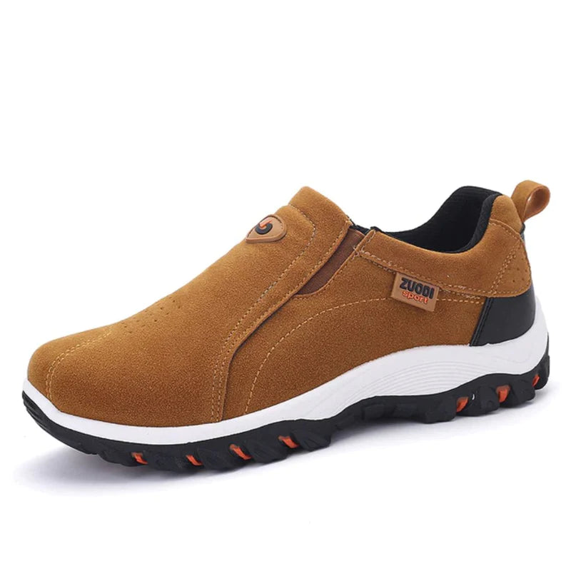 Tênis Masculino Ortopédico Sem Cadarço | New Comfort Calçados (Tênis Masculino 22) Dm Stores 38 Marrom