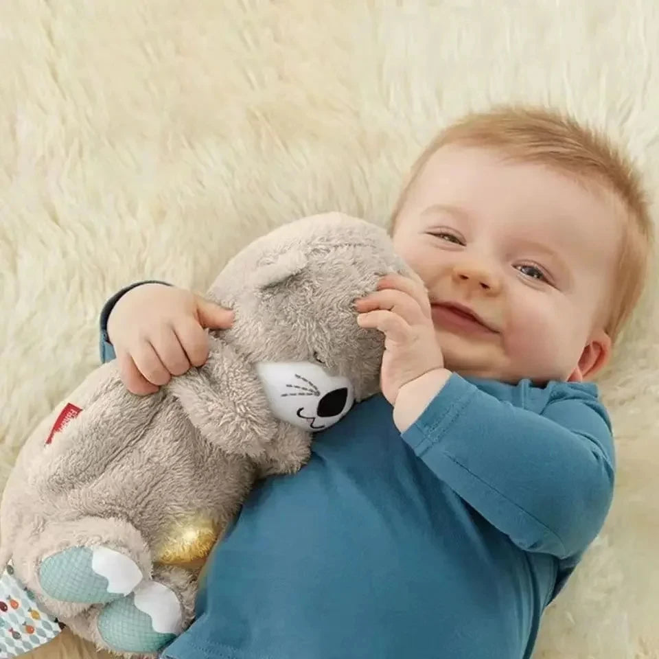 Urso de Pelúcia Calmante com Música e Luz para Bebês - Companheiro de Sono Tranquilo UNISSEX - SAUDE - URSO DE PELUCIA 1 Dm Stores