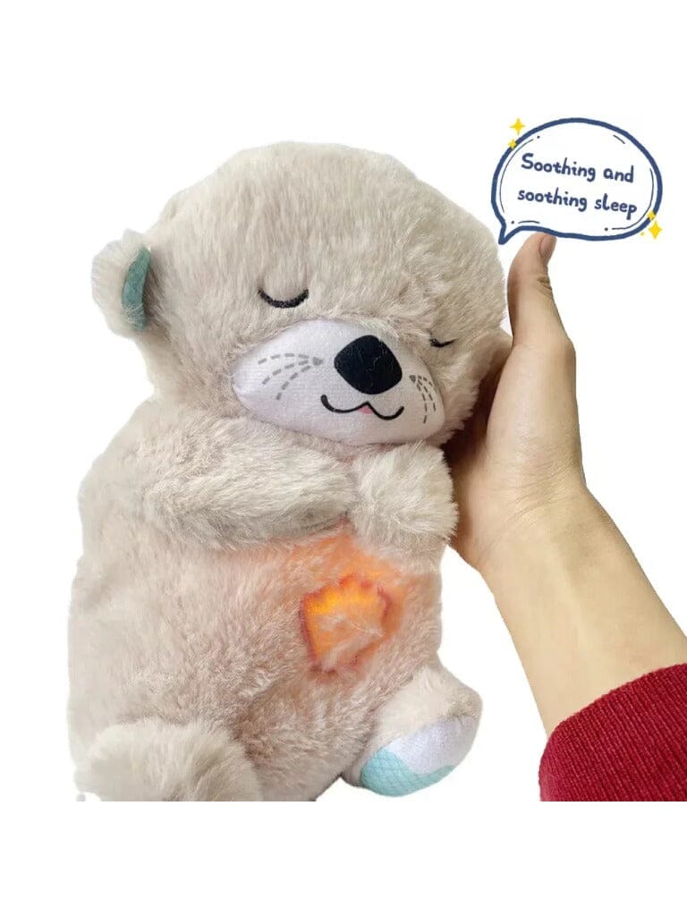 Urso de Pelúcia Calmante com Música e Luz para Bebês - Companheiro de Sono Tranquilo UNISSEX - SAUDE - URSO DE PELUCIA 1 Dm Stores