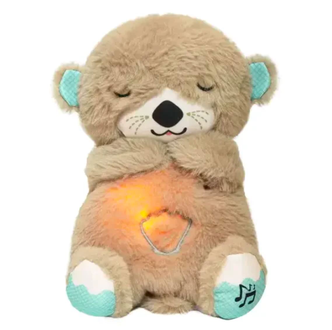 Urso de Pelúcia Calmante com Música e Luz para Bebês - Companheiro de Sono Tranquilo UNISSEX - SAUDE - URSO DE PELUCIA 1 Dm Stores