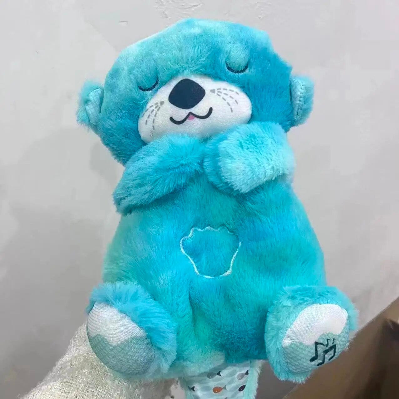Urso de Pelúcia Calmante com Música e Luz para Bebês - Companheiro de Sono Tranquilo UNISSEX - SAUDE - URSO DE PELUCIA 1 Dm Stores