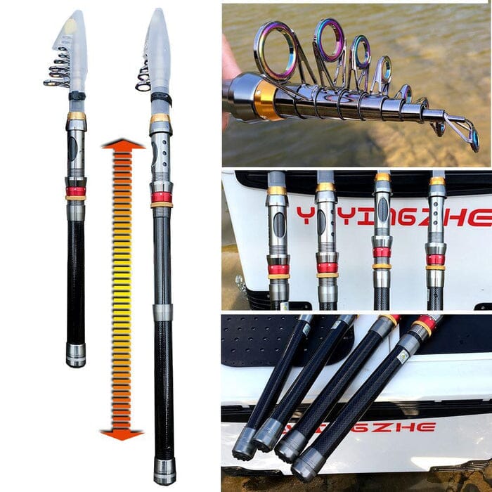 Vara Carbon + Molinete Grátis UNISSEX - PESCA - VARA 1 Dm Stores