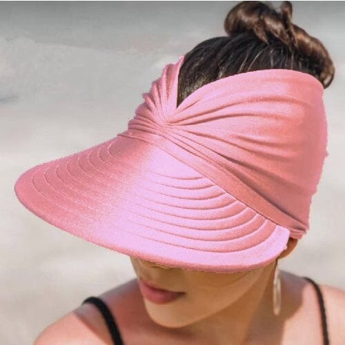Viseira Feminina para Praia com Proteção UV - Leve 2 Pague 1 Joias & Acessórios (Viseira Feminina 1) Dm Stores Rosa