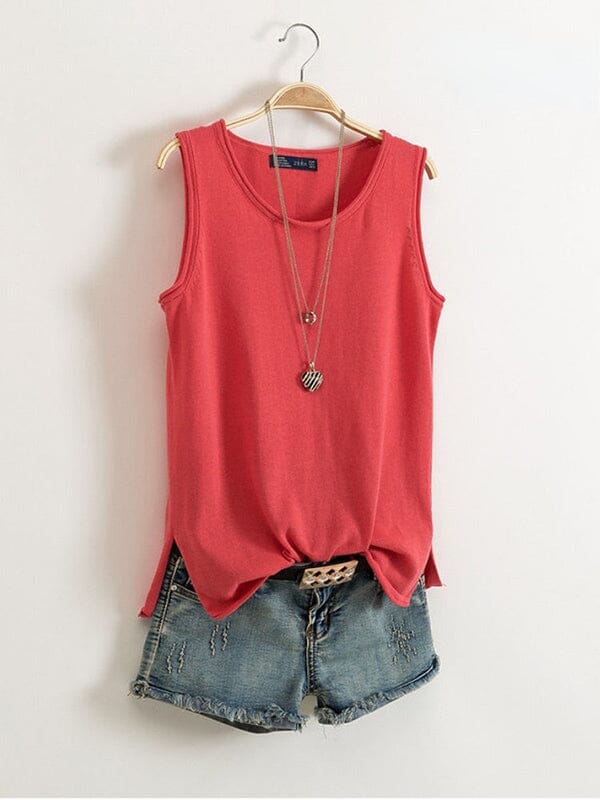 Blusa Regata Alana Dm Stores Melancia M