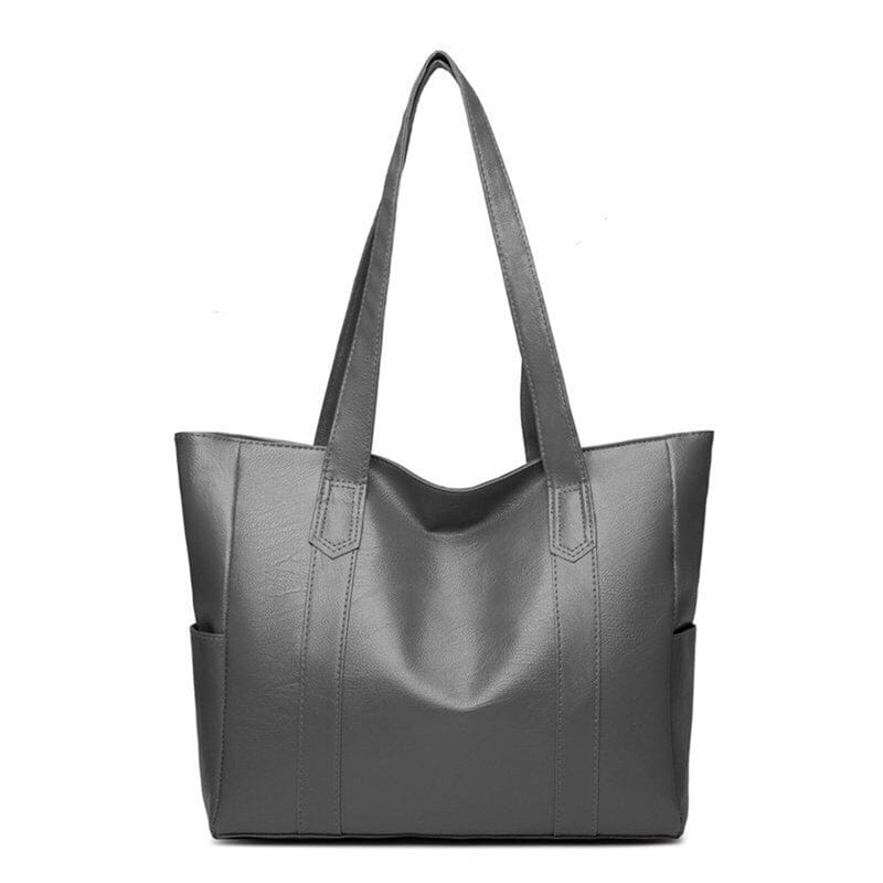 Bolsa Couro Liz Joias & Acessórios (Bolsa 1) Dm Stores Cinza