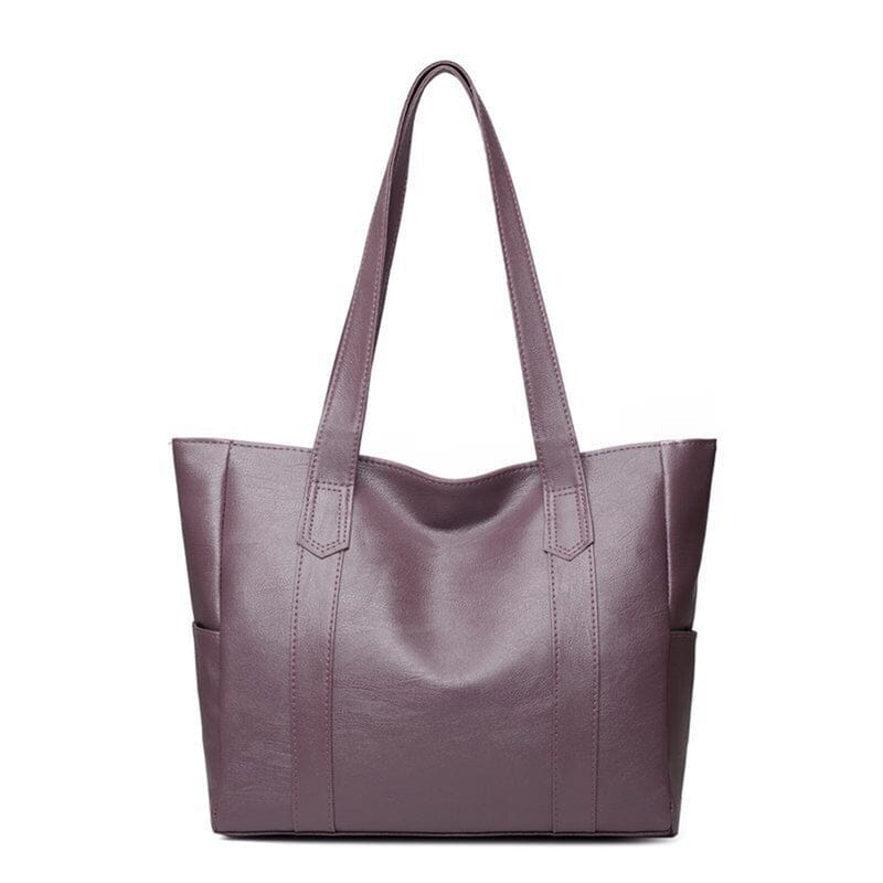 Bolsa Couro Liz Joias & Acessórios (Bolsa 1) Dm Stores Roxo