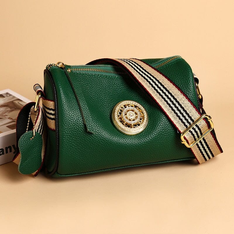 Bolsa de Couro Feminina Bella Fashion Joias & Acessórios (Bolsa 7) Dm Stores